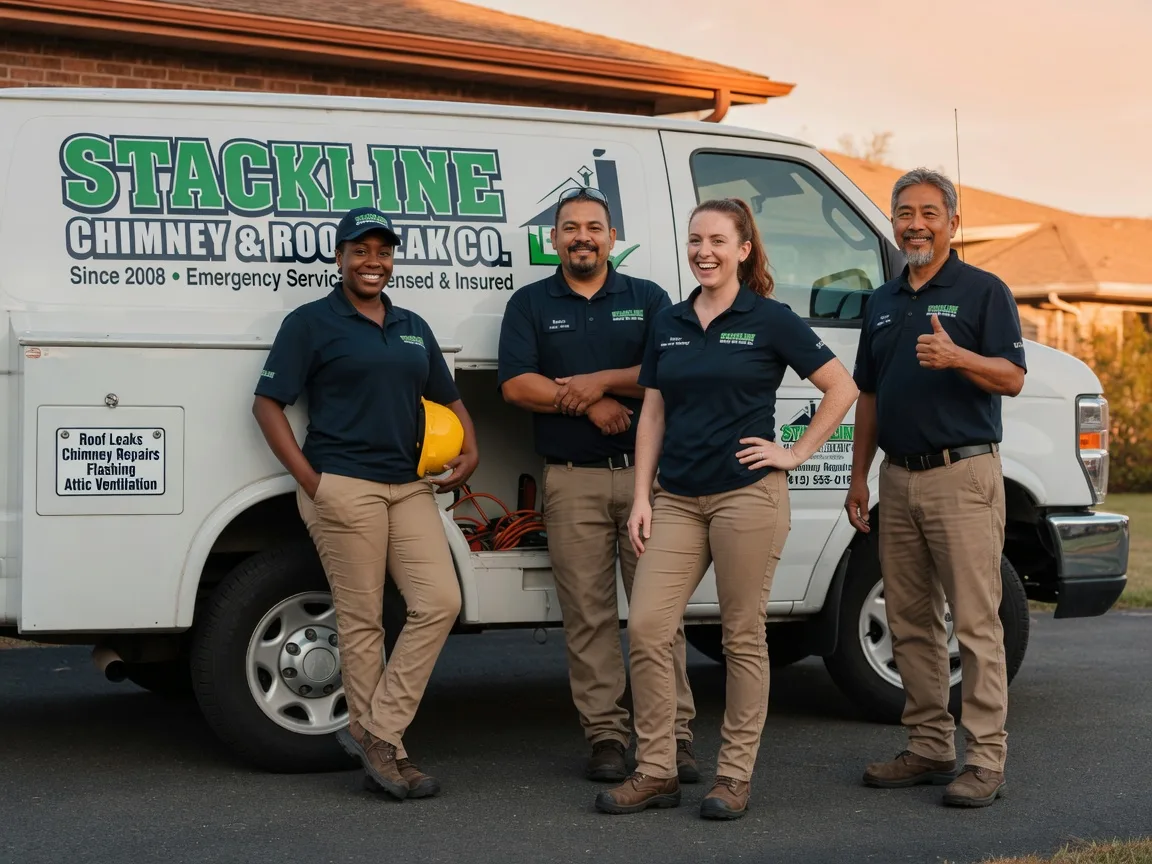 Chimney flashing repair company in Cumberland, VA